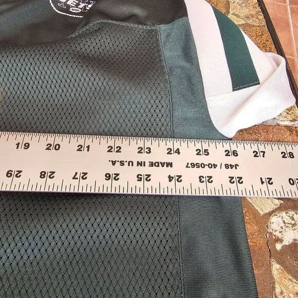 Reebok NFL New York Jets Chad Pennington #10 Jersey XL Green White - Picture 11 of 11